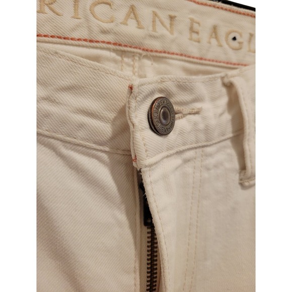 American Eagle Men's White Jeans Straight Leg 29 32 Casual - Picture 5 of 8